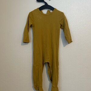 Fin & Vince Mustard Kids One Piece